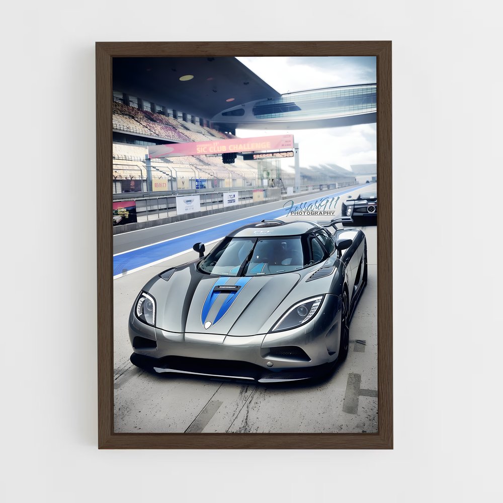Poster Agera Raptor – affiche Koenigsegg (vue 5)